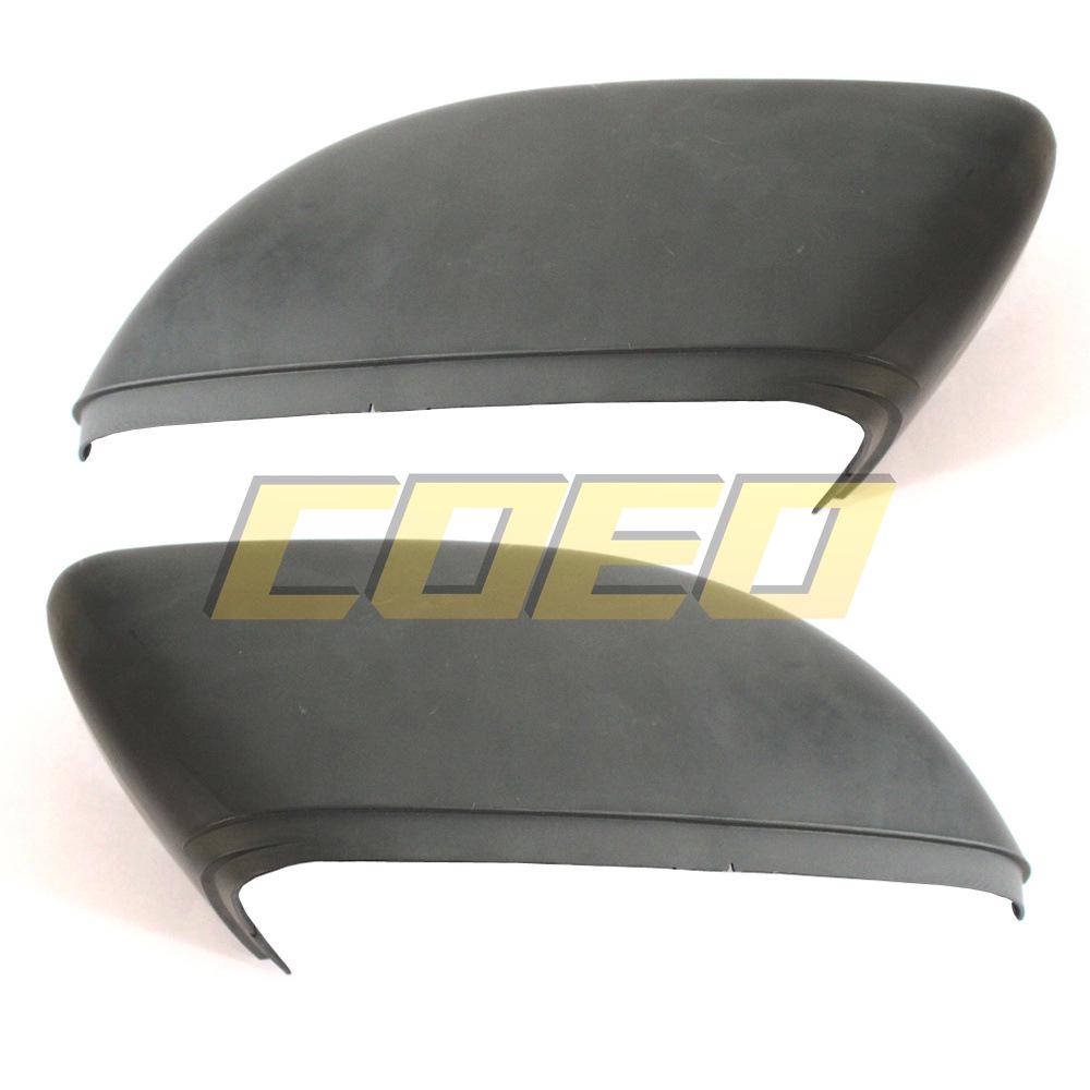 Matte Black Rearview Mirror Housing for Volkswagen Jetta MK7 and Passat B7 (3C8857537/3C8857538)