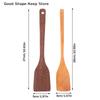 Wooden  Natural Wood Is Safe And Durable For Spatula Rice Ladle Soup Spoon Kitchen Cooking ToolsHome Restaurant Kitchens