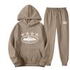 Corteiz Modny Luźny Zestaw Bluza Streetwear - Unisex Casualowy Styl Hip Hopowy Amerykański na Jesień