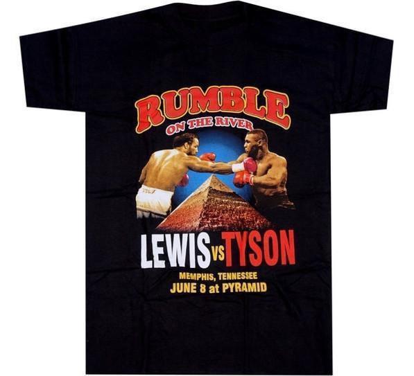 

Футболка Rare Tyson Vs Lewis Fight, черная, Nh581