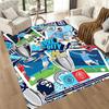 Manchester City Carpet Suitable For Game Room Foyer Outdoor Playrooms Antislip Carpet Anime Office Decor Perfect Gift For Valentine'S Wedding Birthday