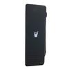 1pc Black Car Dashboard Cup Holder Drinks Holder Card Slot Coin Box AC Panel Cover For VW Polo 9N 2002-2010 6Q1858373