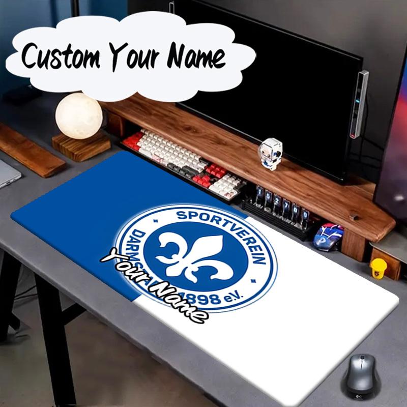 Custom Name Mouse pad Sport Darmstadt Mouse pad, Gaming Mouse Pad, keyboard pad, Desk Decor for computer notebook Fan Birthday Gift