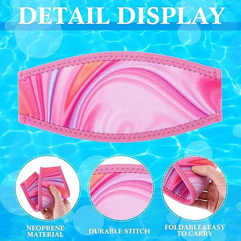 Anti-Slip Diving Mask Strap Neoprene Snorkel Mask Strap Cover Hair Protector Wrap  Water Sports