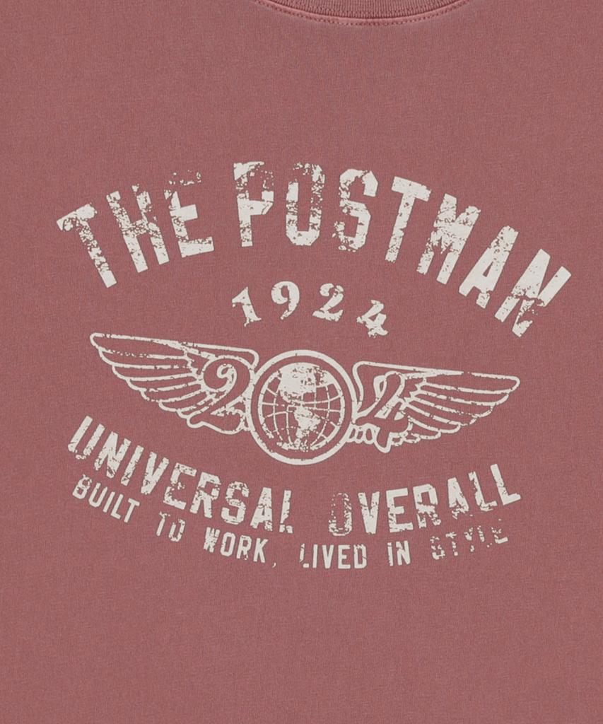 Yunibeosyeolobeolol 1924 Wings Pigment T-Shirt Burgundy