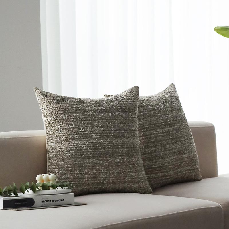 New Chinese Style Light Luxury Sofa Pillow Cushion Cover Living Room Pillow Bedside Back Pillow Model Room Pillow Cover Does Not Contain Core