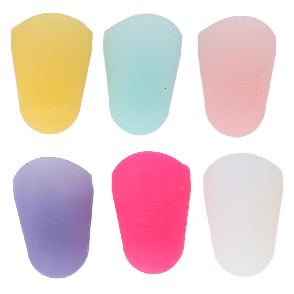 6Pcs Mouthpiece Cap Cover Silicone Protector Accessory Set Kit for Clarinet Saxophone