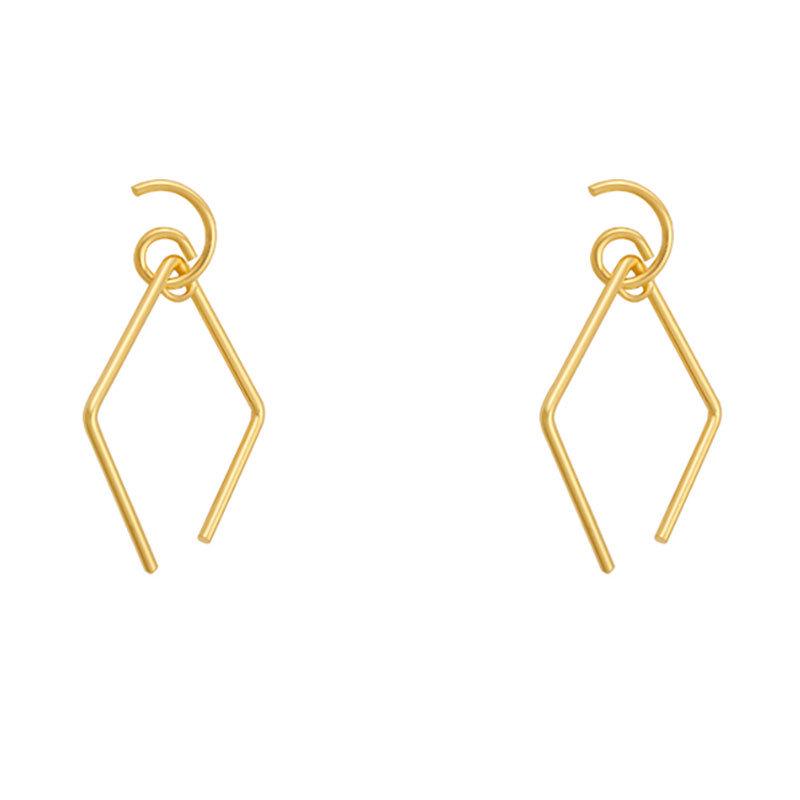 

Трендовые крупные серьги-заявления в европейском и американском стиле высокого класса для женщин