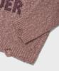 SAINTPAIN Sp Damaged Boucle Knit Pink