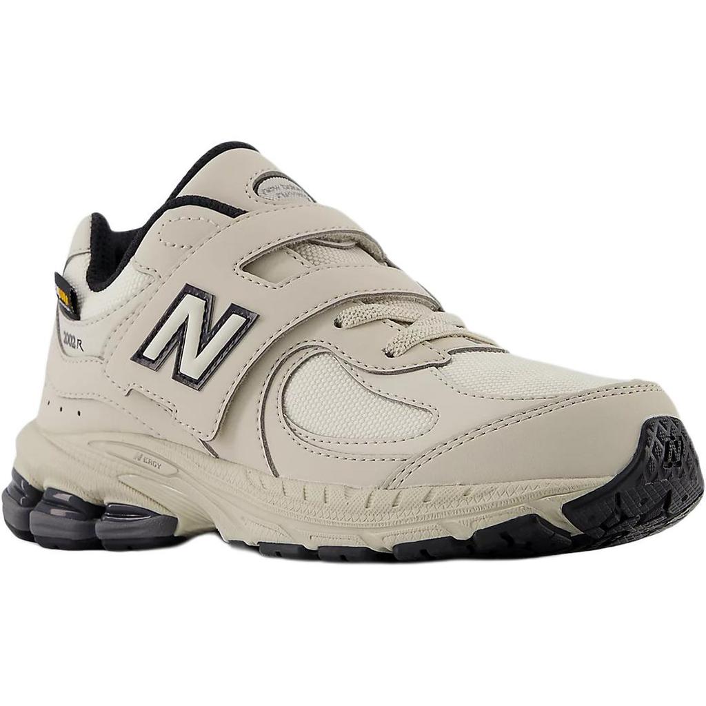 New Balance NB 2002 Abrasion Resistant Low top Kids' Running Shoes Beige Black Children Aged 3 7 Years Old PV2002PM
