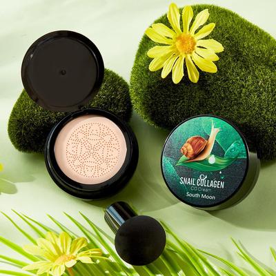 Nail Collagen CC Cream Mushroom Head Cushion Liquid Foundation Concealer Brightening Moisturizing Holding Makeup Oil Control