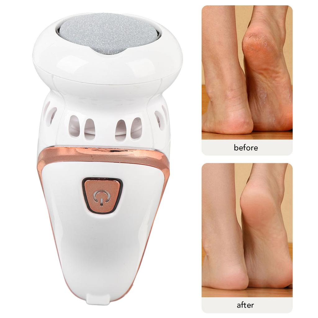 Electric Foot Grinder Dust Vacuum and Collection Foot Scrubber Kit for Callus Dead Skin Removal
