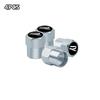 SVLHP1 4Pcs Car Logo Metal Wheel Tire Valve Stem Caps Accessories For Volkswagen VW GTI R Golf 5 7 6 4 Polo Tiguan Passat Jetta Lavida