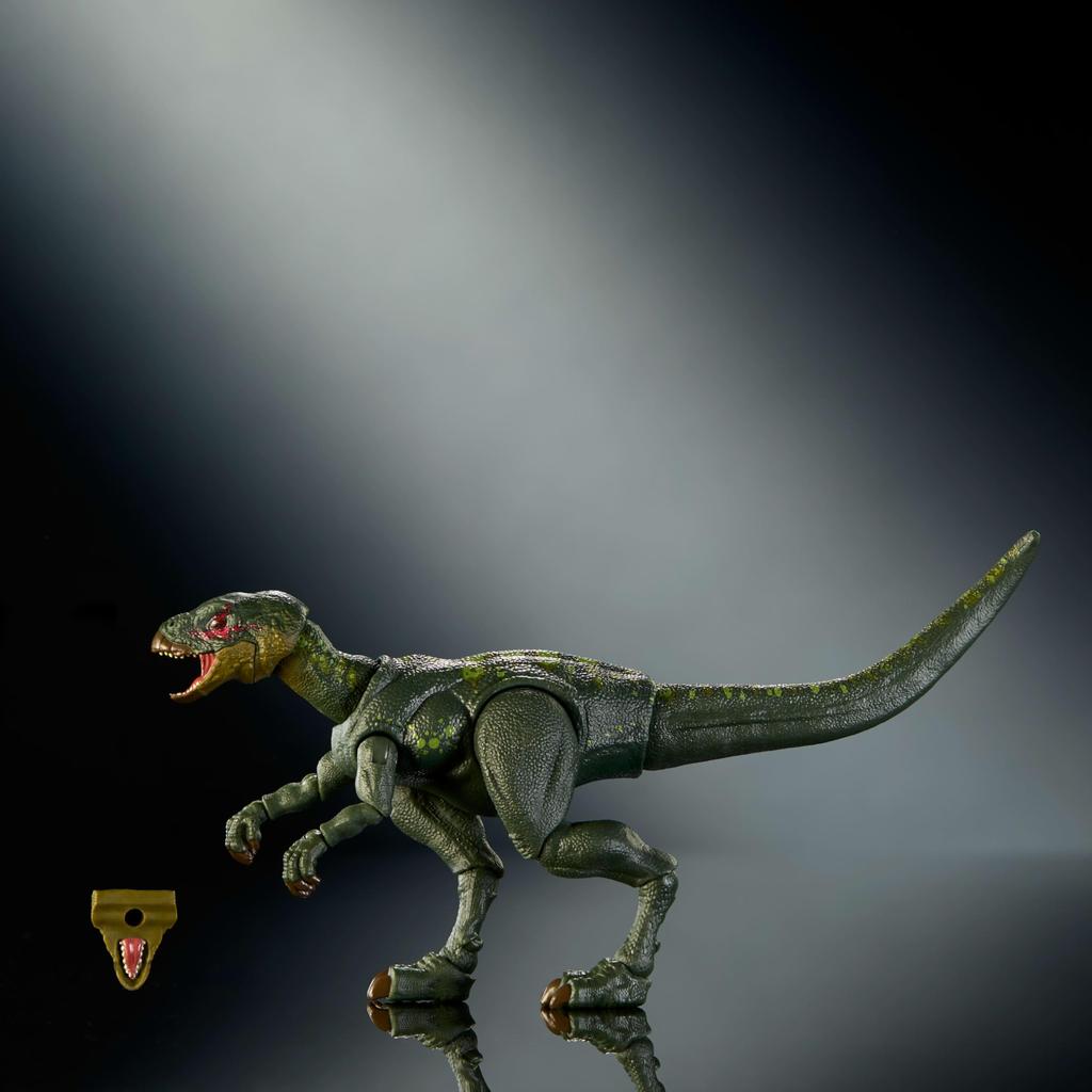Mattel Jurassic World Hammond Collection Hypsilophodon Action 20cm Includes Interchangeable Ages JKM94 Figure, Approx. Tall, Parts, Collector's