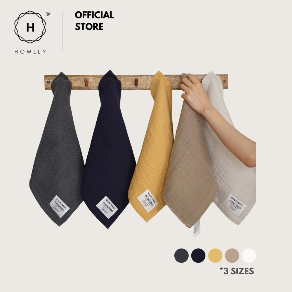 Homlly Michii 2 Layers baby Soft Gauze Towel