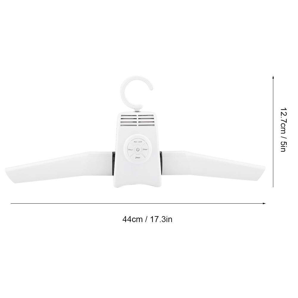 Travel Portable Foldable Electric Clothes Drying Hanger Dryer Rack Machine