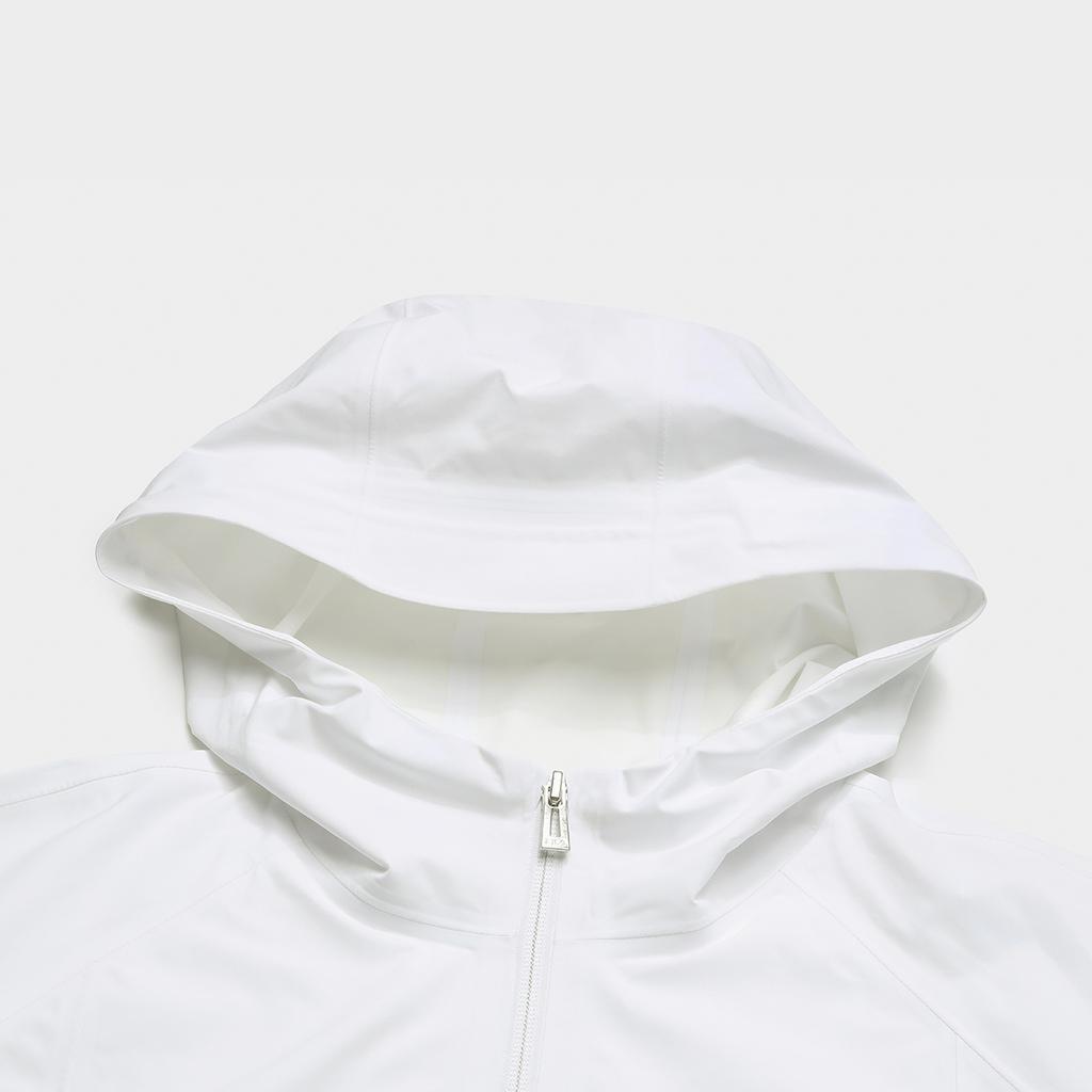 Fila Solid Color Hooded Long Sleeve Woven Jacket Women jackets A11W621714F-WT