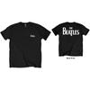 The Beatles T-Shirt: Drop T Logo (Back Print/Retail Pack) OFFICIAL NEW