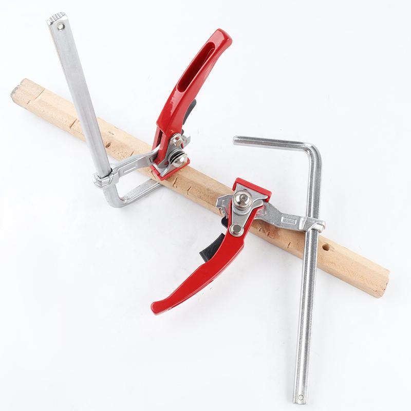 Rychloupínací ráčnová vodicí lišta Svorka Tesařská F svorka Těžká lištová svorka S protiskluzovou podložkou Pro Mft stůl a vodicí lištu