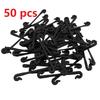 50PCS Vines Fastener Tied Clips Buckle Fixed Lashing Tool Vegetable Grafting Support Clip Garden Plant Vegetable Fixed Hook Hold