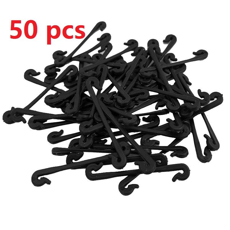 50PCS Vines Fastener Tied Clips Buckle Fixed Lashing Tool Vegetable Grafting Support Clip Garden Plant Vegetable Fixed Hook Hold