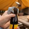 Single-Hand Bottle Cap Shooter Bottle Opener Tool 2-in-1 Can & Portable Bottle Cap