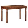 Dining Table 120 * 60 * 77 Cm Solid Acacia Wood