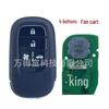 4A Chip 433 MHz for Honda Civic, Accord, CR-V, HR-V, Odyssey, Pilot KR5TP-4