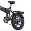 Elektrické kolo Ridstar-H20PRO - Motor 48V 1000W, LCD displej, Doba nabíjení 4-6H, Rychlost ≤45 km/h