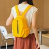 Student Casual Fashion Backpack Breathable Material Zipper Closure For Commuting