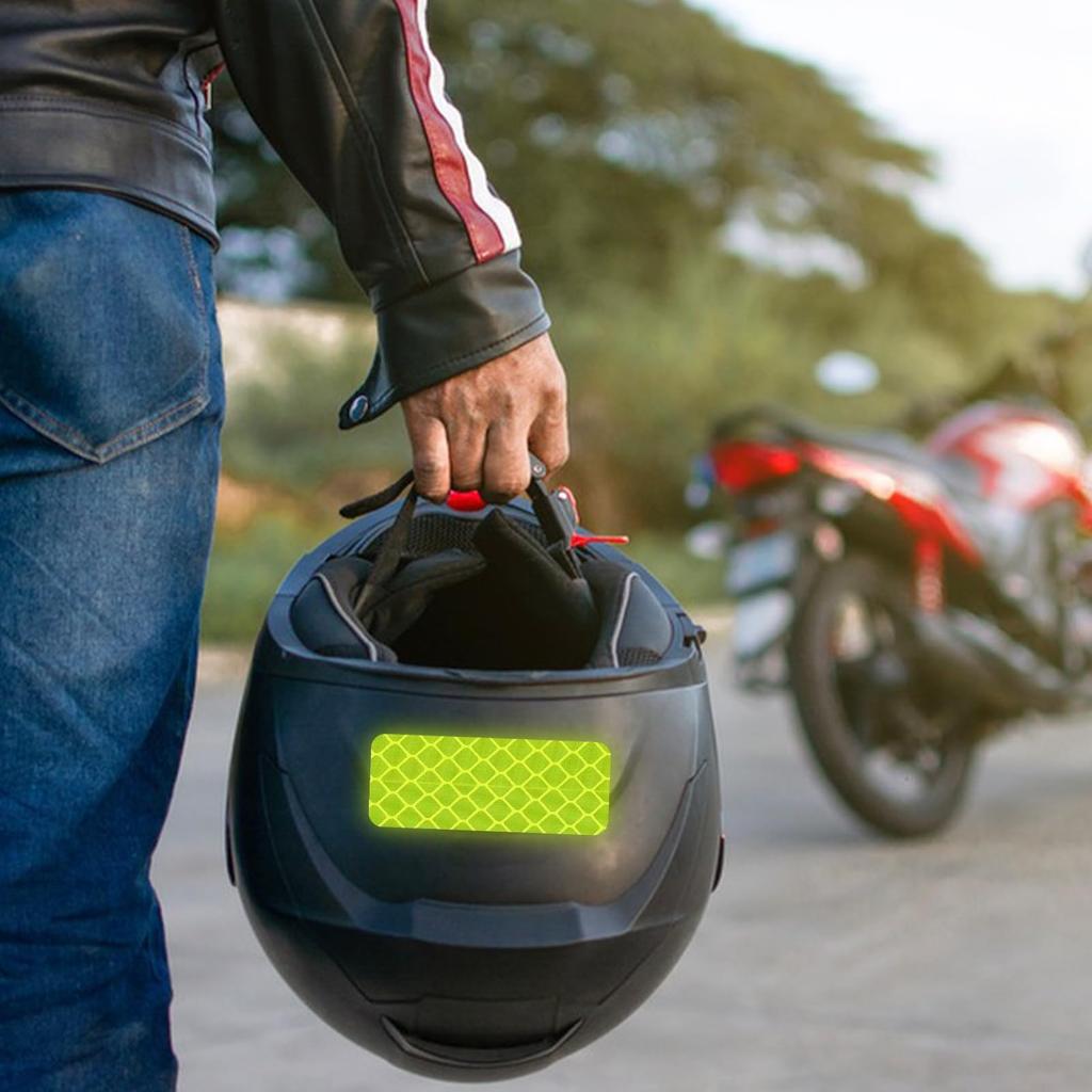 Bicycle Reflective Seal, Waterproof Scratch Resistant Decal - Safety Night Visibility Adhesive Sticker for