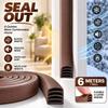 Flexible Door Seal Strip Anti-Collision Door Gap Seal  Window Door Frame Sealing
