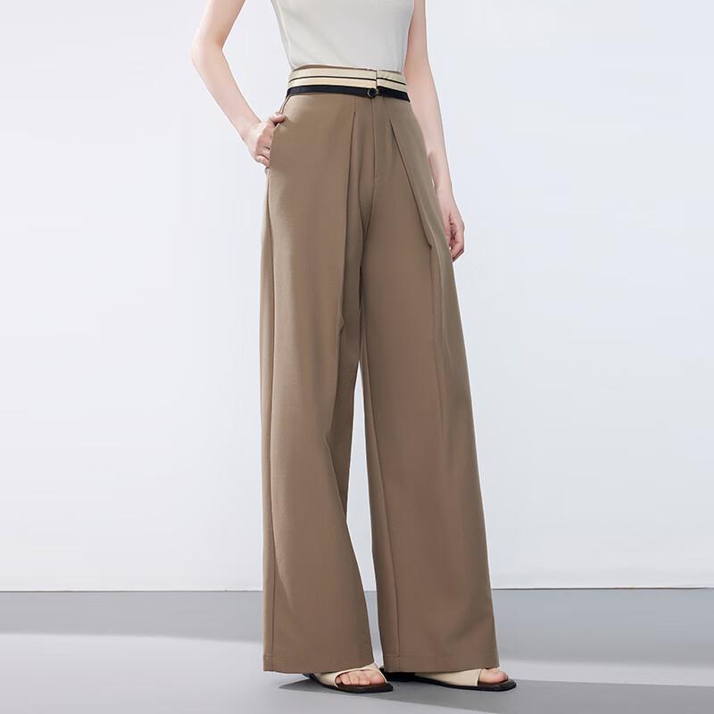JOY SPEAKER Women's 2025 Summer High-Waist Loose Wide-Leg Casual Pants