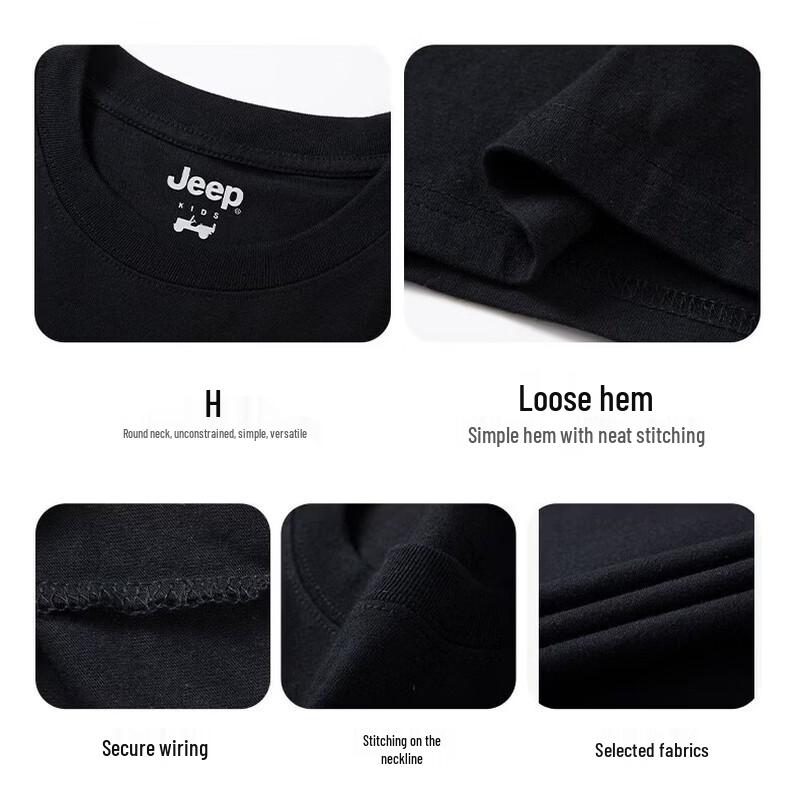 JEEP Junior Casual Long Sleeve T-Shirt