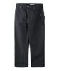 PARTIMENTO Duck Canvas Carpenter Pants Black