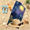 The Nightmare Before Christmas Print Beach Towel, Versatile Lightweight Absorbent Beach Towel for Pool Surf Yoga Bathroom, Perfect Birthday Holiday Gi