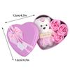 Bear Rose Gift Box Valentine'S Day Flower Love Box Bears Bouquet Wedding Birthday Home Party Decoration Gift For My Girlfriend