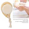 Face Cleaning Brush Beech Handle Soft Fiber Bristles Manual Wooden Facial Cleanser with Hang Ring