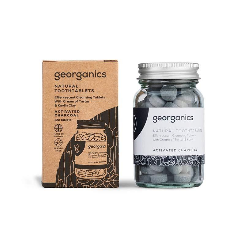 

Таблетки для полоскання ротової порожнини Georganics - активоване вугілля 720 Tablets