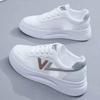 Soft-soled little white shoes women's new summer mesh breathable, light and not tired feet sports and leisure flat-soled women's shoes tide
