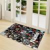 Custom Name FNAF Fan Art Compilation Carpet Rug Customizable Soft Washable Anti-Slip Home Living Room Sofa Mats Personalized Rug. 0909115
