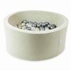 Dry Pool 90x40 Velvet Soft Light Mint with 300 Balls: Light Gold, Opalescent, Silver