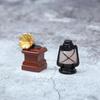 Antique Toy Resin Dollhouse Ornaments Telephone Mini Pianos TV Model Furniture Figurine