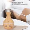 300ml Essential Oil Diffuser Wood Grain USB Powered 7 Colors LED Low Noise Mist Humidifier for Bedroom Office