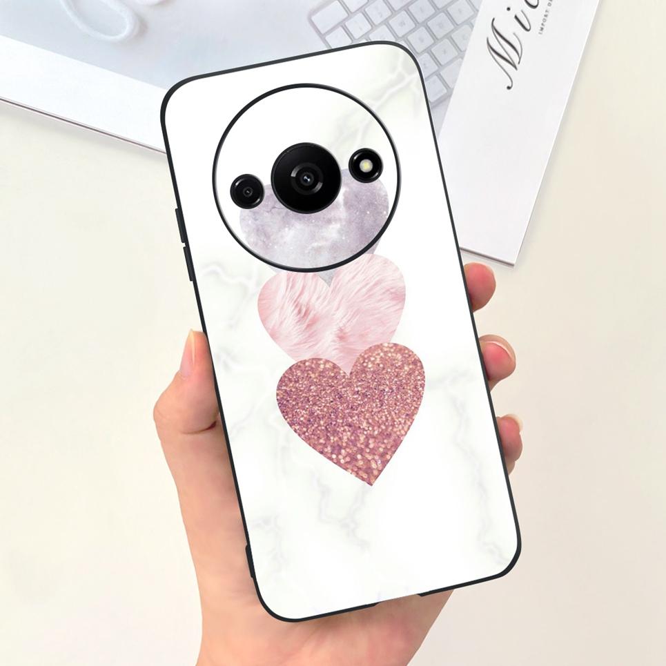 For Funda Xiaomi Redmi A3 Case Women Fashion Girly Flower Butterfly Bumper For Xiaomi Mi A3 Mia3 RedmiA3 Coque Soft Silicone