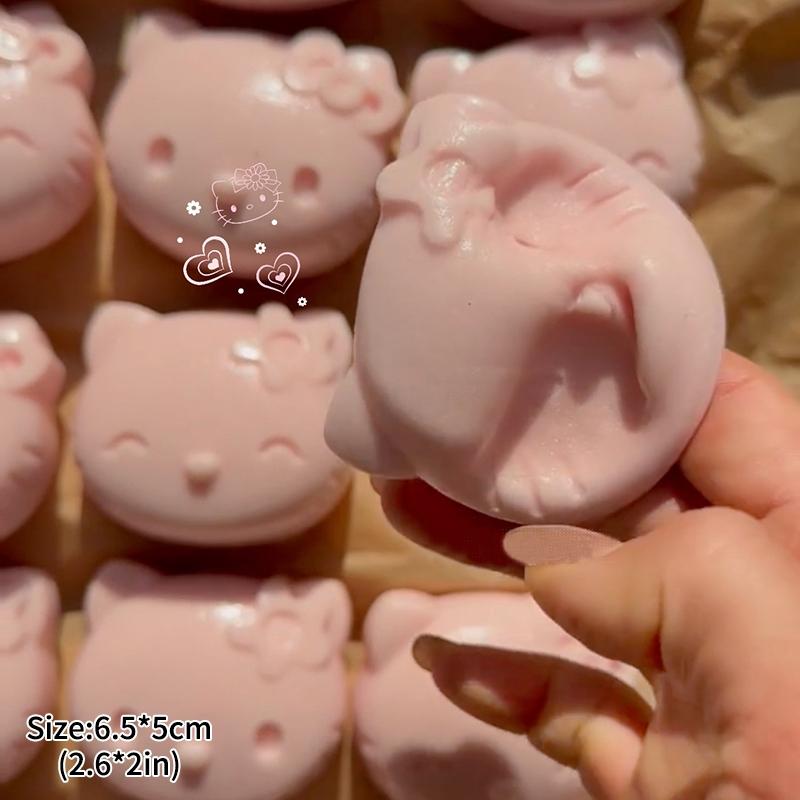 Hello Kitty Giocattolo Squishy Carino KT Sfera da Spremere Giocattolo Fidget Morbida Sfera da Spremere Rilassante Regalo Gadget per Feste Giocattolo Regalo
