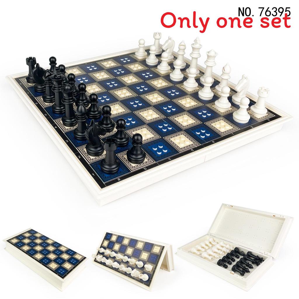 Classic Chess Building Blocks Set With Plastic For Kids And Adults