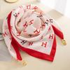 Women's Magnetic Buckle Cotton Scarf - Stylish, Lightweight, Comfortable Neck Protection