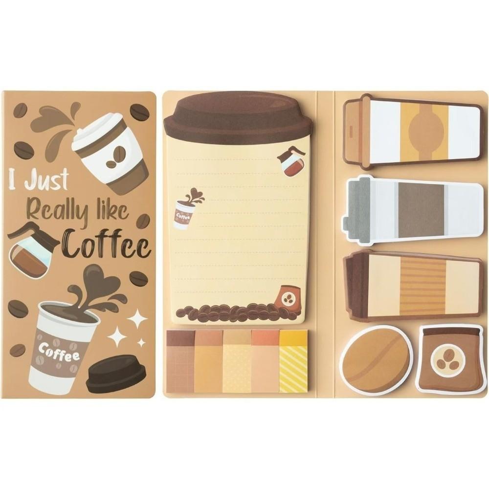Colorful Pocket Notepad Dog Cat Self-Adhesive Notes Sticky Notes Set  School Supplies