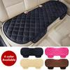 Plush Car Back Seat Protector Soft Non-Slip Durable Rear Row Seat Cushion Mat with Auto Chair Acssories Comfort Protection